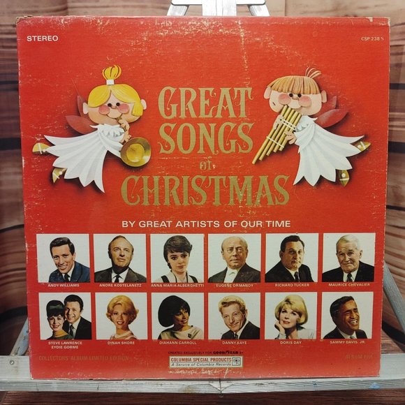 Various Other - The Great Songs Of Christmas, Album Five - Various Artists Vtg Vinyl LP Record